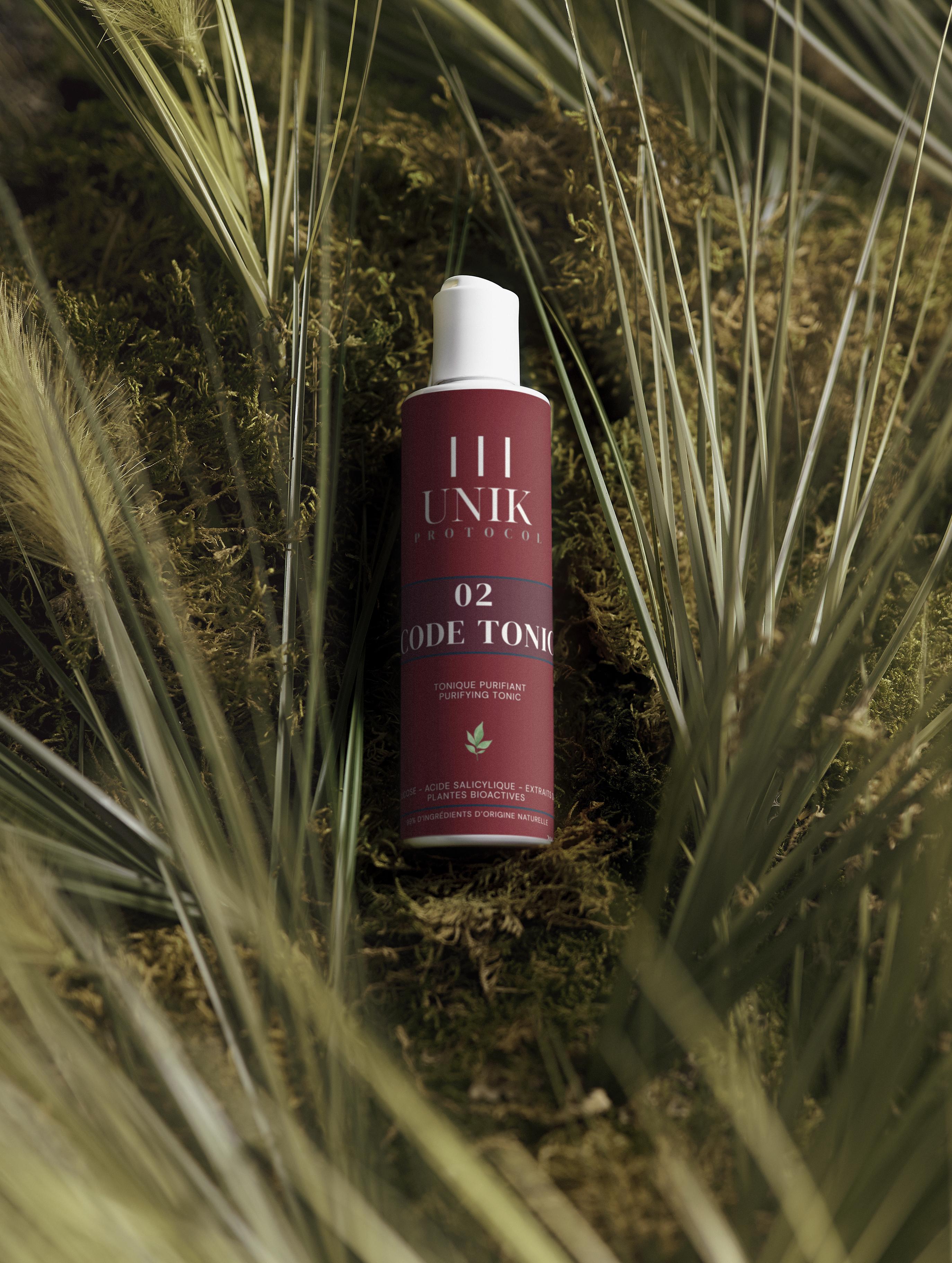 02 CODE TONIC - Tonique purifiant visage homme